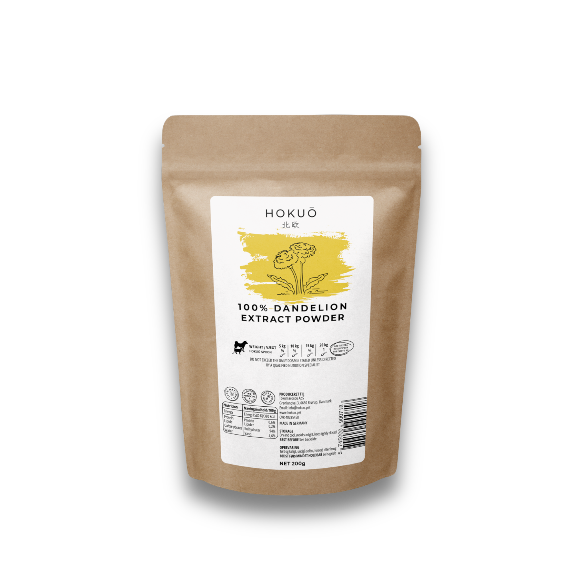 Hokuō® Dandelion Extract Powder